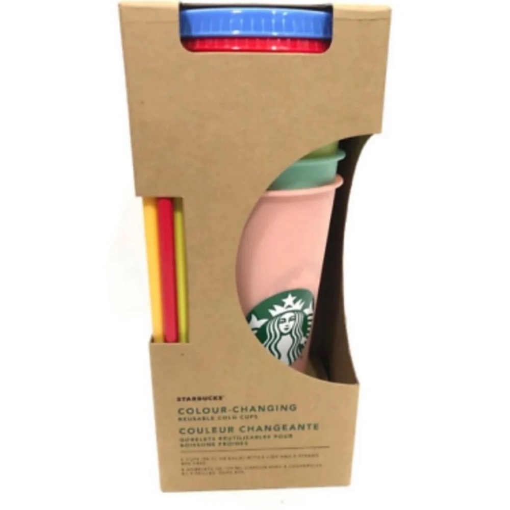 Starbucks color changing cups
